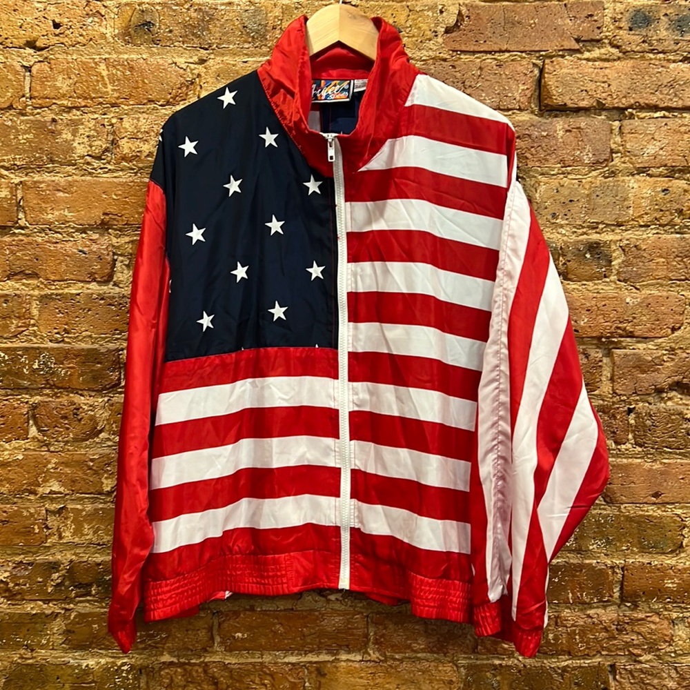 🇺🇸Vintage USA Windbreaker Jacket! 🇺🇸